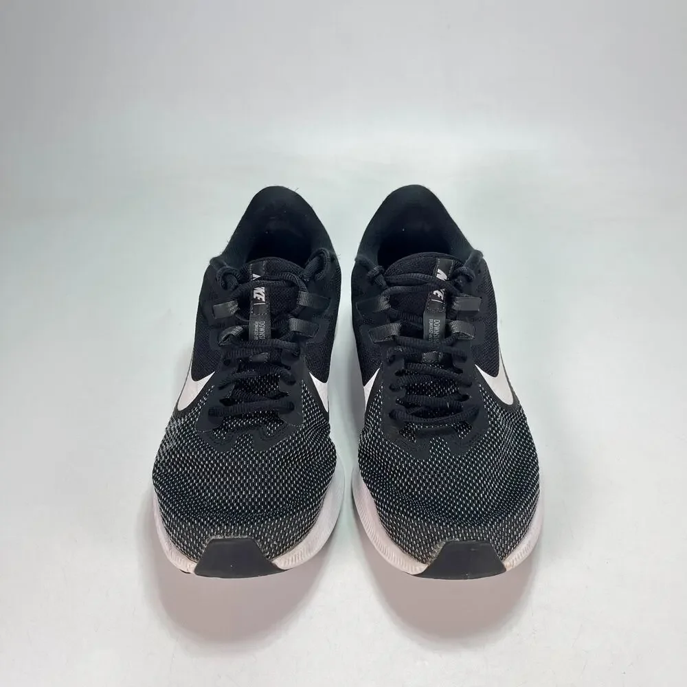 Nike Downshifter 9 Black White Athletic Running Shoes AQ7481-002 Men's Size 9